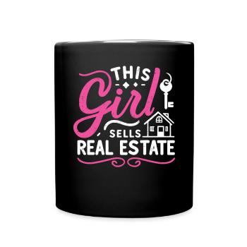 Realtor - Full Colour Mug - black - Front
