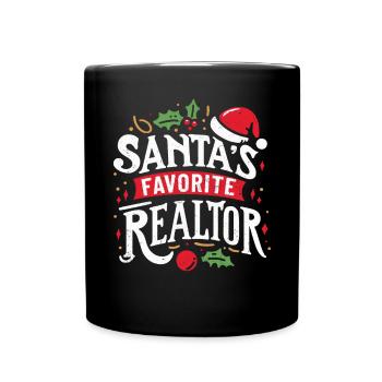 Realtor - Full Colour Mug - black - Front