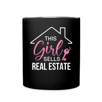 Realtor - Full Colour Mug - black - Front