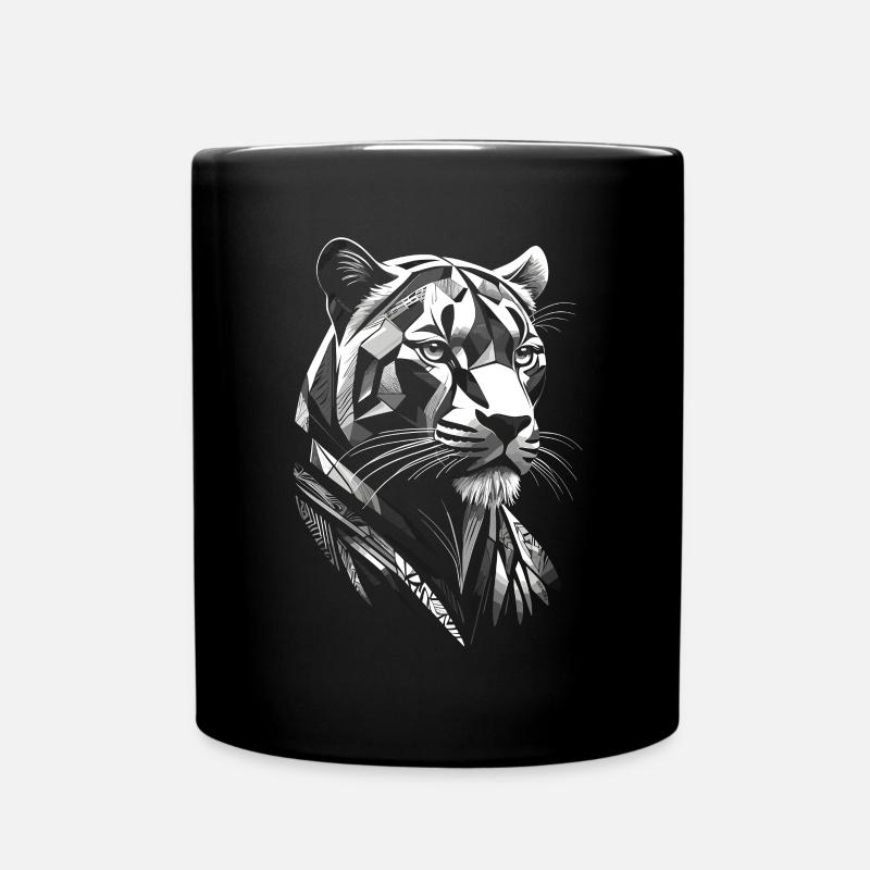 Panthère noire moderne - Panther - Mug uni - noir