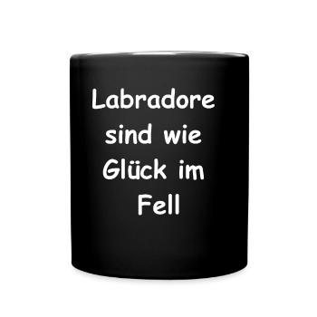 Lucky paw - Full Colour Mug - black - Front