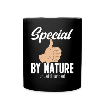 Gaucher - Mug uni - noir - Devant