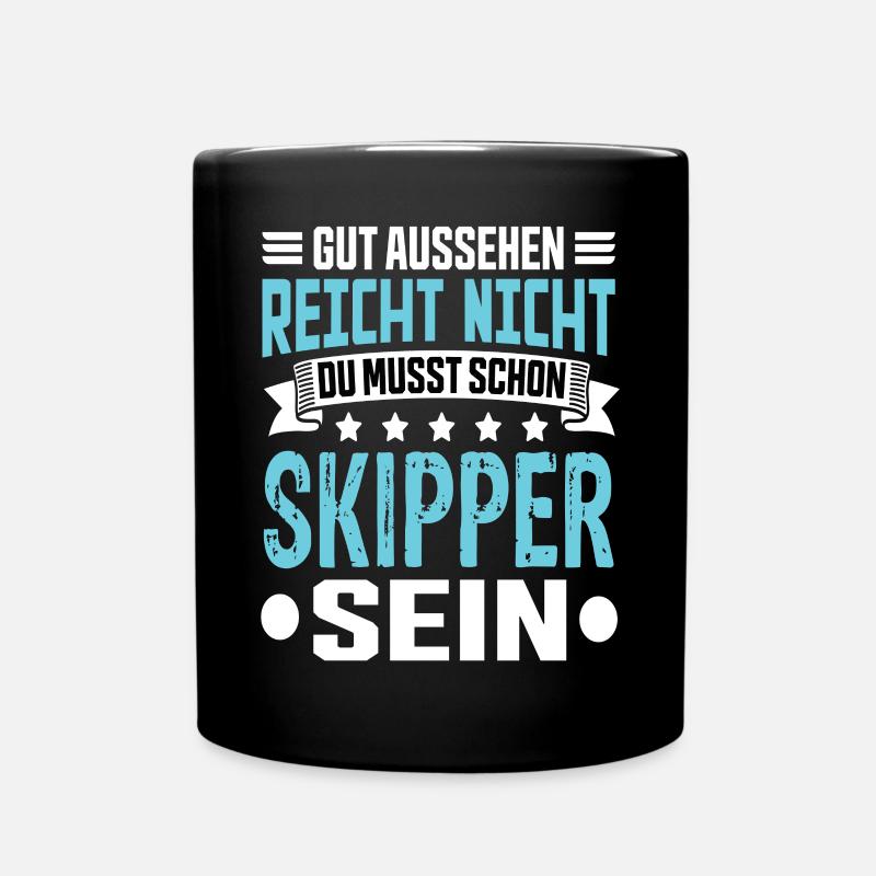Skipper - Tasse einfarbig - Schwarz