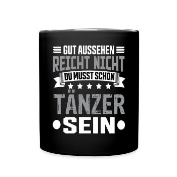 Dancer - Full Colour Mug - black - Front