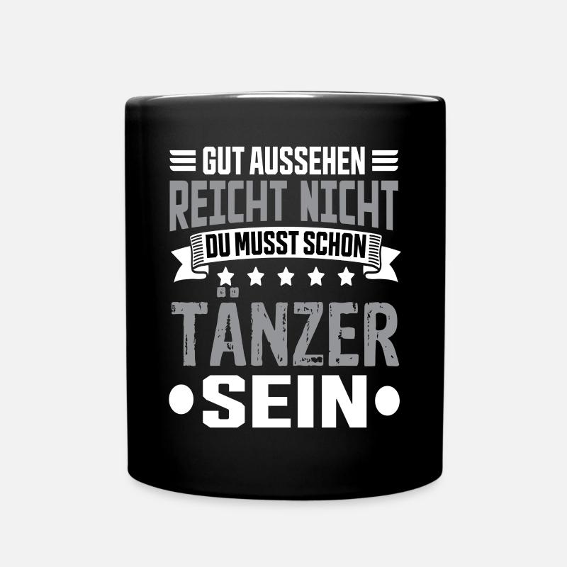 Tänzer - Tasse einfarbig - Schwarz