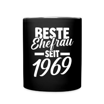 Meilleure épouse de la Saint-Valentin depuis 1969 - Mug uni - noir - Devant