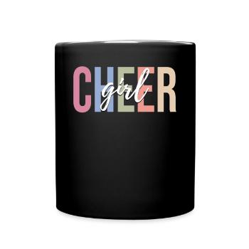 Pom-pom girl féminine pom-pom girl - Mug uni - noir - Devant