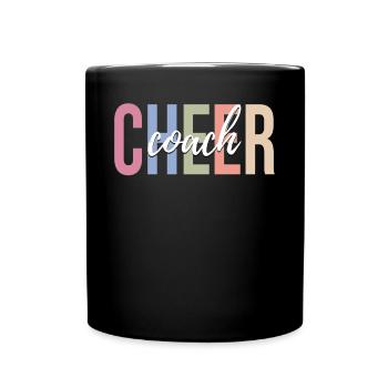 Cheerleading Cheerleaders - Full Colour Mug - black - Front