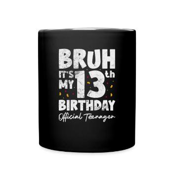 Adolescent - Mug uni - noir - Devant