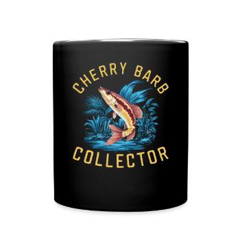 Cerise, Barbe, Poisson, Aquarium, Eau douce, Aquariophilie, - Mug uni - noir - Devant