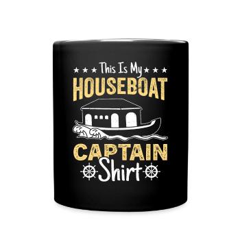 Funny Houseboat Saying - Full Colour Mug - black - Front