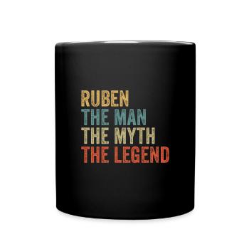 Ruben l’homme le mythe - Mug uni - noir - Devant