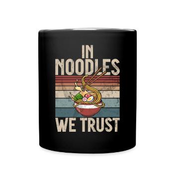 Cadeaux pour les amateurs de nouilles - Mug uni - noir - Devant