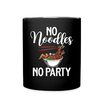 Cadeaux pour les amateurs de nouilles - Mug uni - noir - Devant