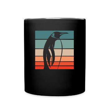 Pingouin Kawaii Pingouin mignon - Mug uni - noir - Devant