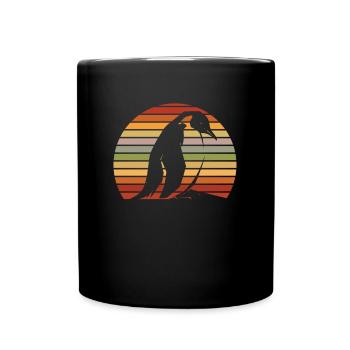 Penguin Kawaii Penguin Cute - Full Colour Mug - black - Front