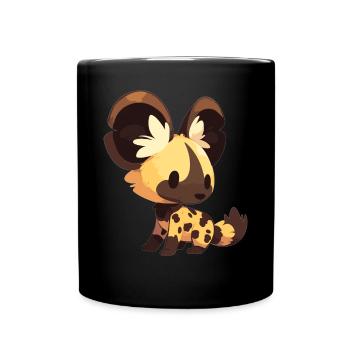 Wild Dogs Wild Dog - Full Colour Mug - black - Front