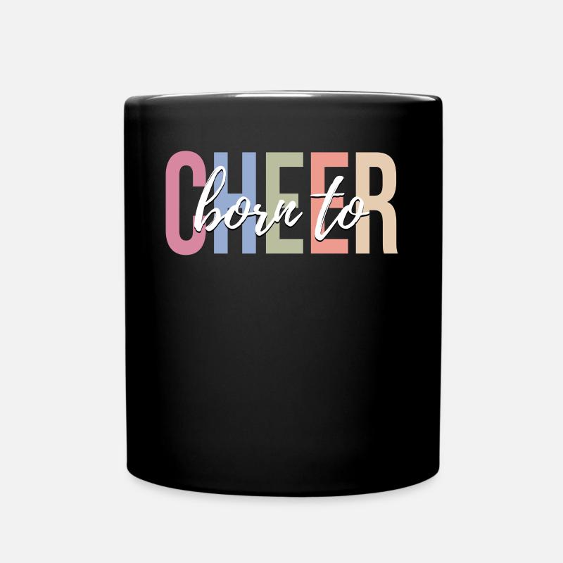 Cheerleading Cheerleader - Tasse einfarbig - Schwarz