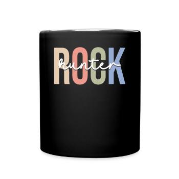Géologue collectionneur de roches Rockhounding - Mug uni - noir - Devant