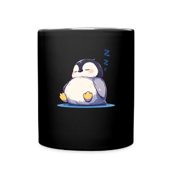 Pingouin Kawaii Pingouin mignon - Mug uni - noir - Devant