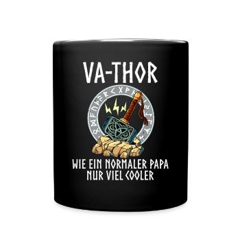 Vathor - Tasse einfarbig - Schwarz - Vorne