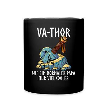 Vathor - Tasse einfarbig - Schwarz - Vorne