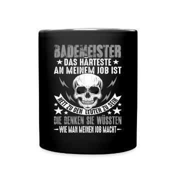 Sauveteur Sauveteur Sauveteur Sauveteur Dicton - Mug uni - noir - Devant