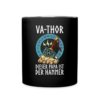 Vathor - Tasse einfarbig - Schwarz - Vorne