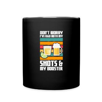 Tequila Sunrise Booze Party Mexico Gift - Full Colour Mug - black - Front