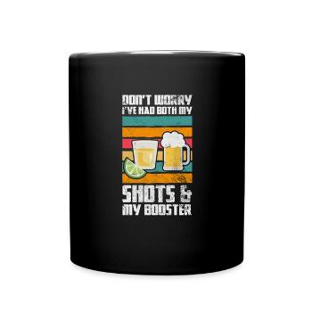 Tequila - Tasse einfarbig - Schwarz - Vorne