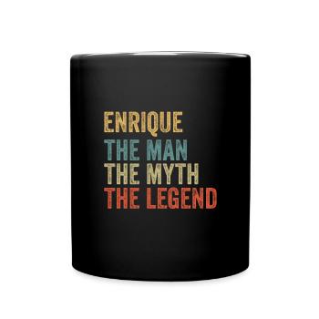 Enrique l’homme, le mythe - Mug uni - noir - Devant