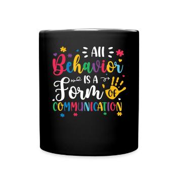 Journée de sensibilisation à l’autisme : Cadeau pour autistes - Mug uni - noir - Devant