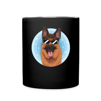 Cadeau Berger Allemand Chien Berger Allemand Cadeau Chien Berger Allemand - Mug uni - noir - Devant