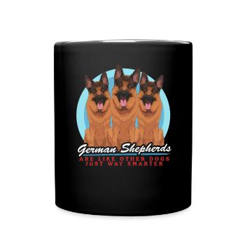 Cadeau Berger Allemand Chien Berger Allemand Cadeau Chien Berger Allemand - Mug uni - noir - Devant