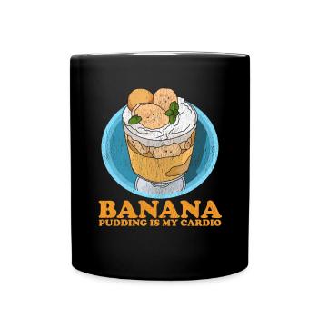 Banana Pudding Banana Pudding Gift - Full Colour Mug - black - Front