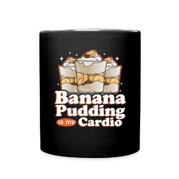 Banana Pudding Banana Pudding Gift - Full Colour Mug - black - Front
