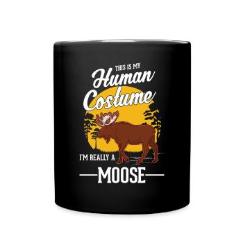 Mosses Costume Humain Orignal Halloween - Mug uni - noir - Devant
