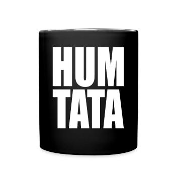 Humtata Marching Band Brass Band Big Band Tätära - Full Colour Mug - black - Front