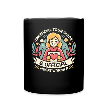 Mère d’accueil Étudiant d’échange Famille d’accueil Parent d’accueil - Mug uni - noir - Devant