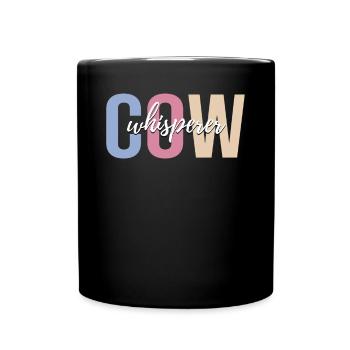 Éleveur de vaches Éleveur de vaches Élevage de vaches - Mug uni - noir - Devant