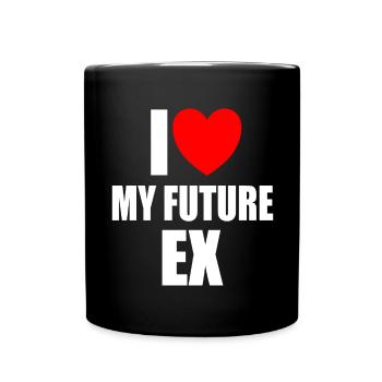 J’aime mon futur ex - Mug uni - noir - Devant