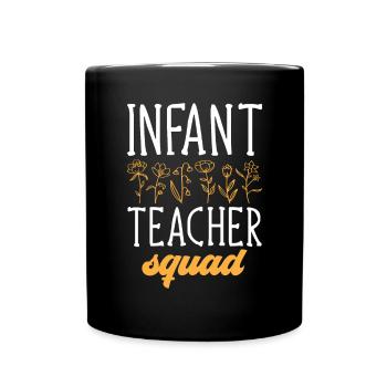 Enseignante de maternelle Éducatrice de centre de garde - Mug uni - noir - Devant
