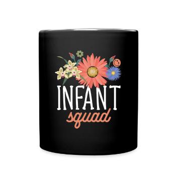 Enseignante de maternelle Éducatrice de centre de garde - Mug uni - noir - Devant
