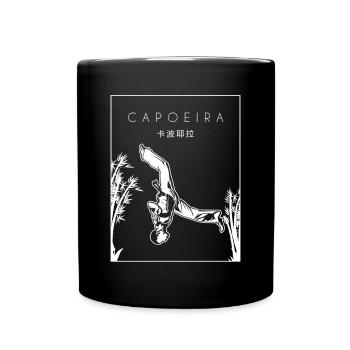 Capoeira Danse chinoise Hanzi Ginga Capoeirista - Mug uni - noir - Devant