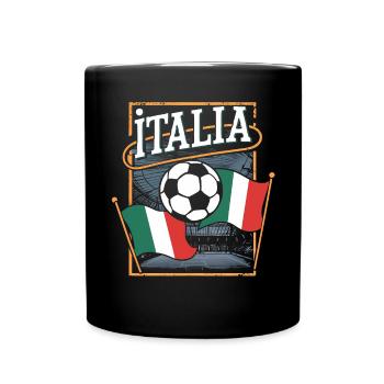 Maillot Italie 2024 Italie Italie Rome Turin Milan - Mug uni - noir - Devant