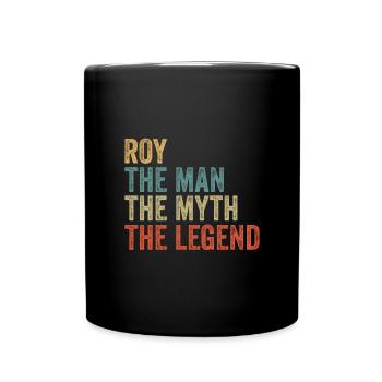 Roy the man the myth - Full Colour Mug - black - Front