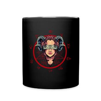 Ave Satana's Ritual Oracle - Full Colour Mug - black - Front