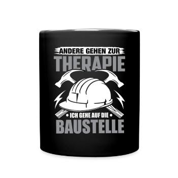 Craft Craftsman Craftsman Humor Construction Site - Full Colour Mug - black - Front