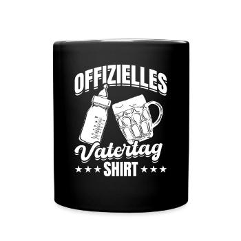 Chemise officielle de la fête des pères Papa Fête des pères Père - Mug uni - noir - Devant