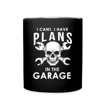 Car mechanic mechatronics technician screwdriver sayings - Full Colour Mug - black - Front